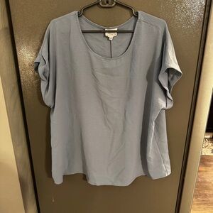 ANDREE BY UNIT Light Blue Blouse